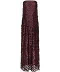 Manning Cartell Extreme Supreme Column Dress in Mulberry Size 8 - 8 / Burgundy - Dresses