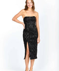 Manning Cartell No Filter Strapless Midi Dress Black Size 12 - 12 / Black - Dresses