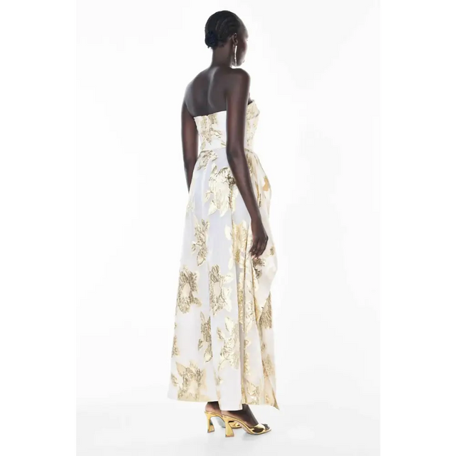 Manning Cartell Paved With Gold Gown White/Ivory - Dresses