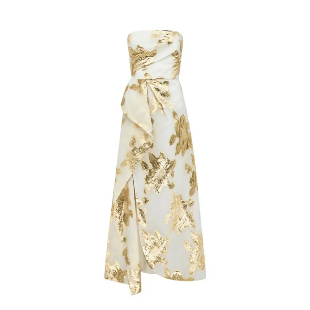 Manning Cartell Paved With Gold Gown White/Ivory | Passion For Fashion Manning Cartell Paved With Gold Gown White/Ivory | Passion For Fashion