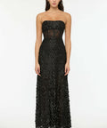 Manning Cartell Supreme Extreme Strapless Gown Black Size 8 - 8 / Black - Dresses