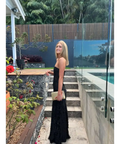 Manning Cartell Supreme Extreme Strapless Gown Dress Black Size 10 - 10 / Black - Dresses