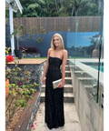 Manning Cartell Supreme Extreme Strapless Gown Dress Black Size 10 - 10 / Black - Dresses