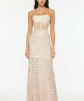 Manning Cartell Supreme Extreme Strapless Gown in Chalk Size 8 - 8 / White - Dresses