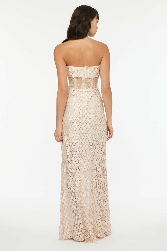 Manning Cartell Supreme Extreme Strapless Gown in Chalk Size 8 - 8 / White - Dresses