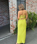Manning Cartell Time to Shine Slip Dress in Lime - 8 / Yellow - Dresses
