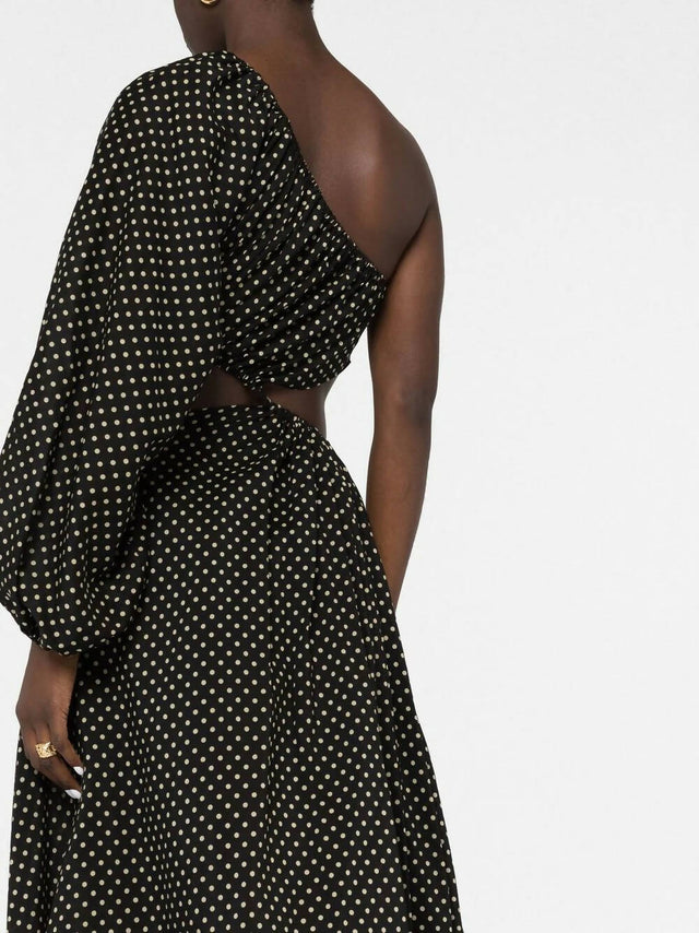 Matteau Asymmetric Wave Dress - Dresses