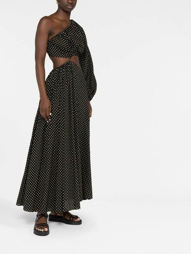 Matteau Asymmetric Wave Dress - Dresses