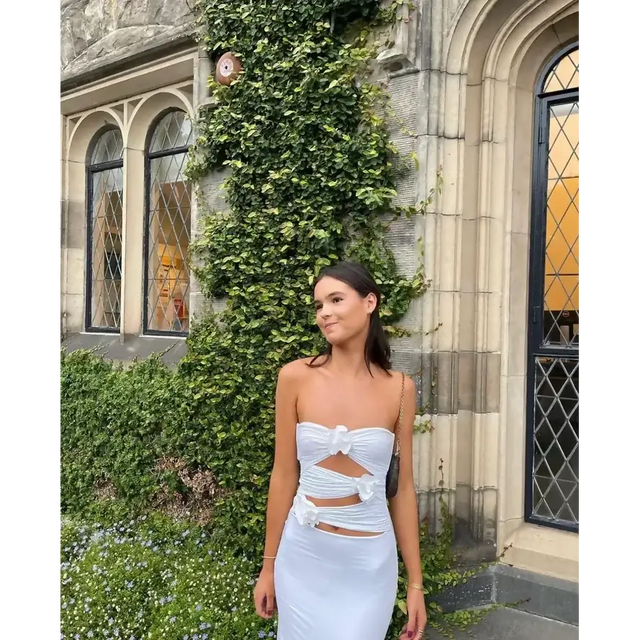 Maygel Coronel Veranera Dress - 6 / White - Dresses