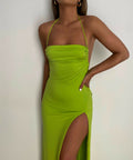 Melani Marlo Gown in Green - 6 / Green - Dresses