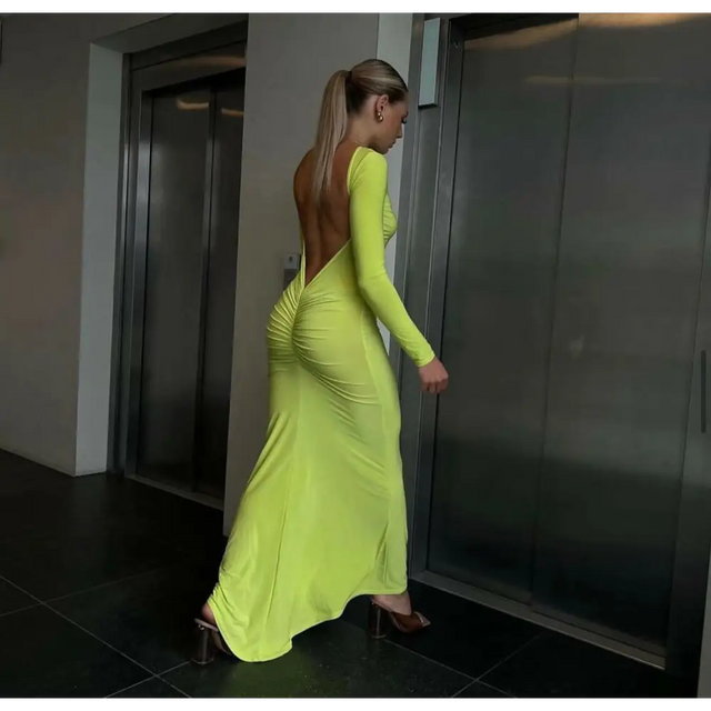 Melani the Label ‘Camila’ Gown - XS / Green - Dresses