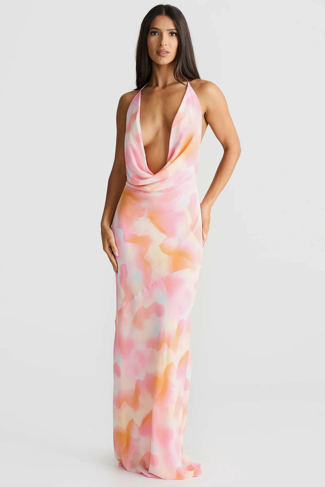 Melani The Label Lopez Gown Ombré - 8 / Multi - Dresses
