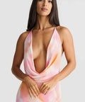 Melani The Label Lopez Gown Ombré - 8 / Multi - Dresses