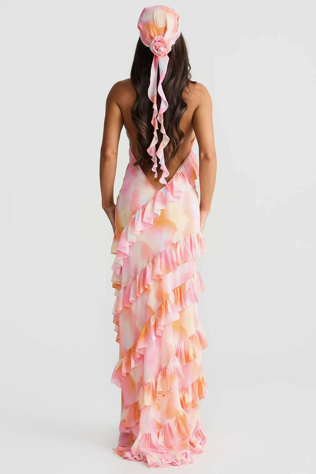 Melani The Label Milana Gown Ombré - 8 / Multi - Dresses