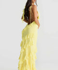 Melani The Label Milana Gown Yellow - 8 / Yellow - Dresses