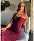 Melani The Label Mulberry Maia Gown - Dresses