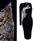 Meraki-One-Shoulder-Velvet-Midi-Dress