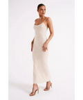 Meshki Brianna Sequin Maxi Dress Cream Size 8 - 8 / Cream - Dresses