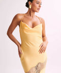 Meshki Chandra Dress - 8 / Yellow - Dresses