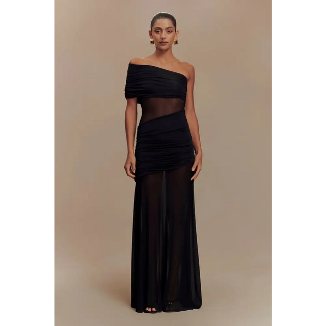 Meshki Dallas One Shoulder - 10 / Black - Dresses