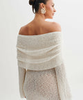 Meshki Marisol Mini Dress Ivory - 10 / White - Dresses