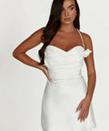 Meshki Otillie Rose Halter Mini Dress - Dresses