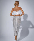 Passion For Fashion Diamante Set  Top and Skirt.