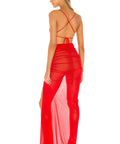 Michael Costello X Revolve Follie Gown in Red - 8 / Red - Dresses