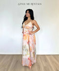 Ministry of Style The Label Sunrise Strap Dress Patterned - Dresses