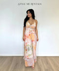 Ministry of Style The Label Sunrise Strap Dress Patterned - Dresses