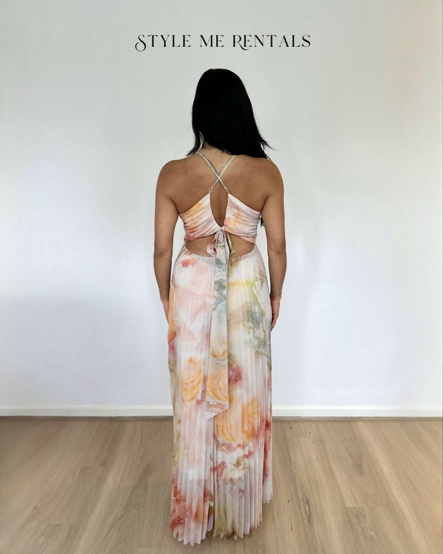 Ministry of Style The Label Sunrise Strap Dress Patterned - Dresses