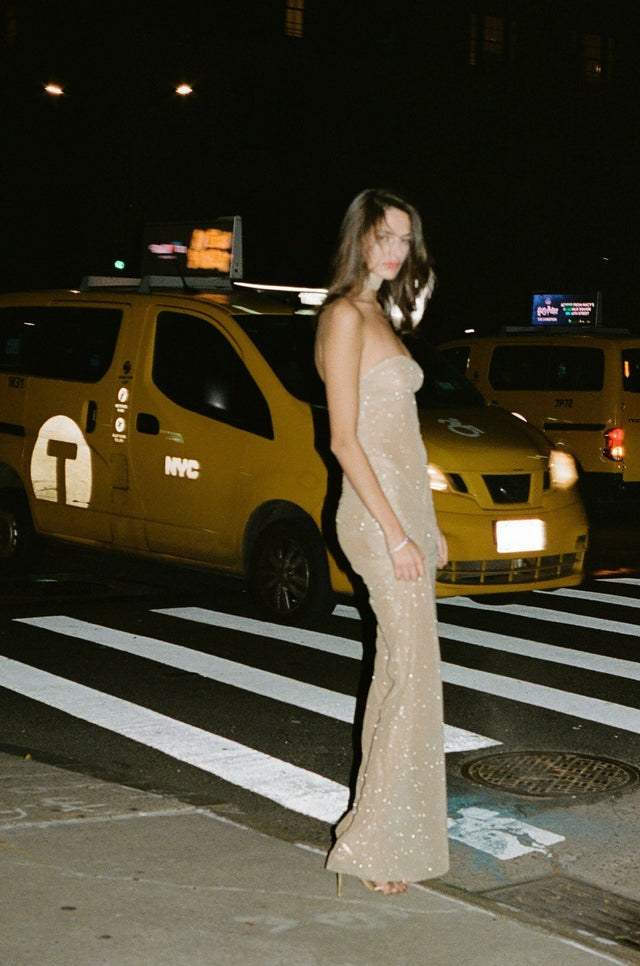 Mirror Palais The Starlight Dress - 6 / Gold - Dresses