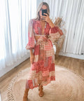 Mirror Mirror Reece Patchwork Dress - 12 / Multi - Dresses