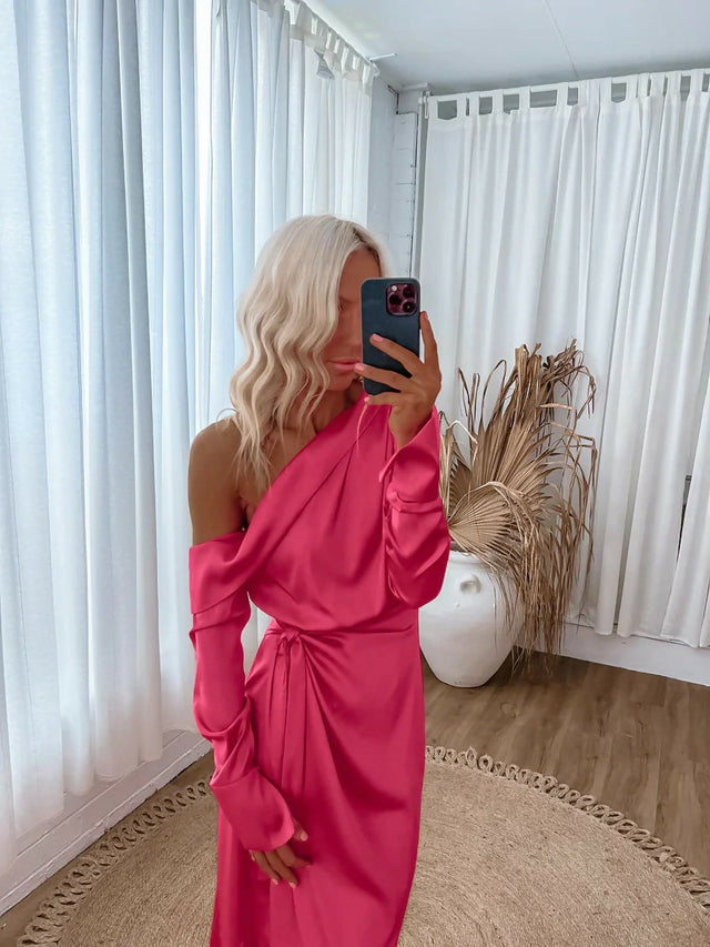 Mirror Mirror Yoselin Dress Pink - 8 / Pink - Dresses