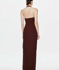Misha Alusia Maxi Dress - Red Wine - 10 / Red - Dresses
