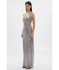 MISHA Alusia Sequin Dress - 8 / Silver - Dresses