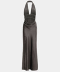 Misha Celine Maxi Pewter - 8 / Grey - Dresses