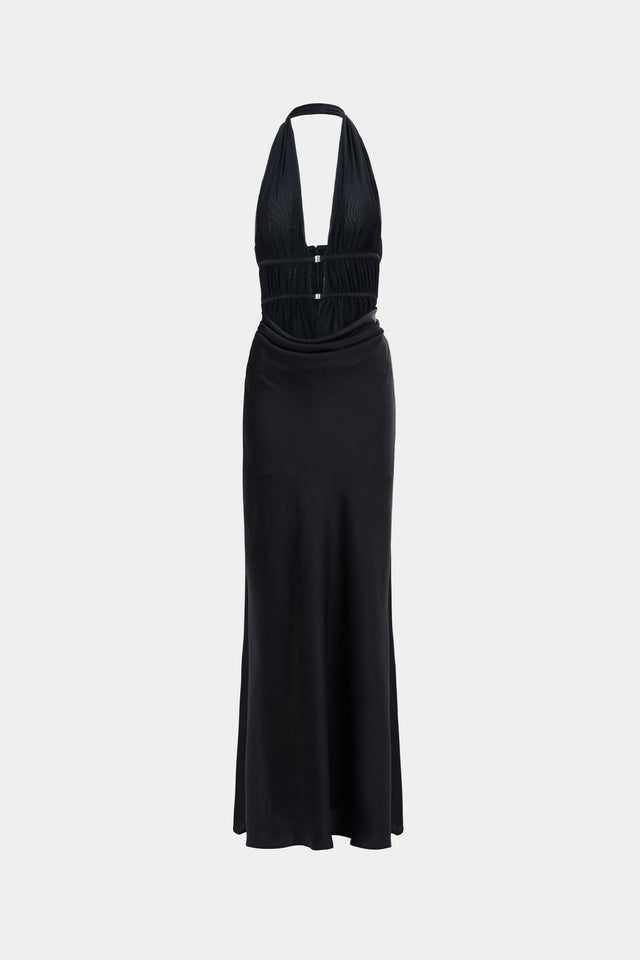 THECELINESATINMAXIDRESS_BLACK_GHOST_1