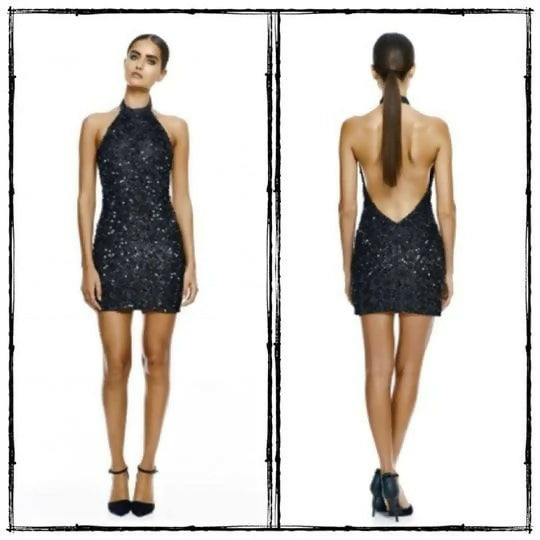 Misha-Collection-Bettina-sequin-black-dress-SKU122