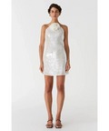 Misha Collection Ciara Sequin Mini Dress in Ivory Size AU 10 - 10 / White - Dresses