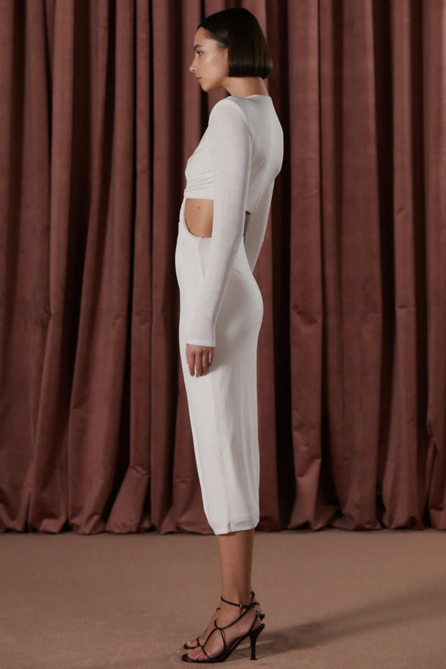 Misha Collection Scarlet Skinky Jersey Dress - Dresses