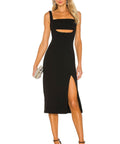 Misha Collection Simonetta Dress - 8 / Black - Dresses