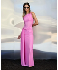 Misha Collection Sisal Maxi Dress Pink Size 10 - 10 / Pink - Dresses