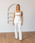 Misha Costanza Bonded Crepe Jumpsuit - Jumpsuits