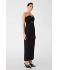 Misha Dani Strapless Maxi Dress in Black Size 10 - 10 / Black - Dresses