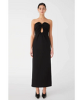 Misha Dani Strapless Maxi Dress in Black Size 10 - 10 / Black - Dresses