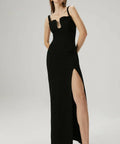 Misha Franka Dress in Black - 8 / Black - Dresses