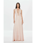 Misha Jennifer Cupro Dress Dusty Pink Size M - 10 / Pink - Dresses