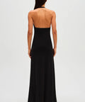 Misha Jennifer Cupro Gown Black - 8 / Black - Dresses