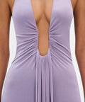 Misha Jennifer Cupro Maxi Lilac - 8 / Violet - Dresses